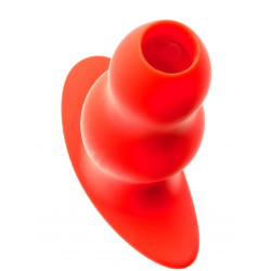 MK Toys Plug Tunnel Stretch Rouge Large 15 x 7cm